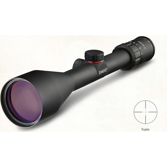 SIM 3-9X40 8 POINT BLK RIFLESCOPE TRUPLEX - Optics